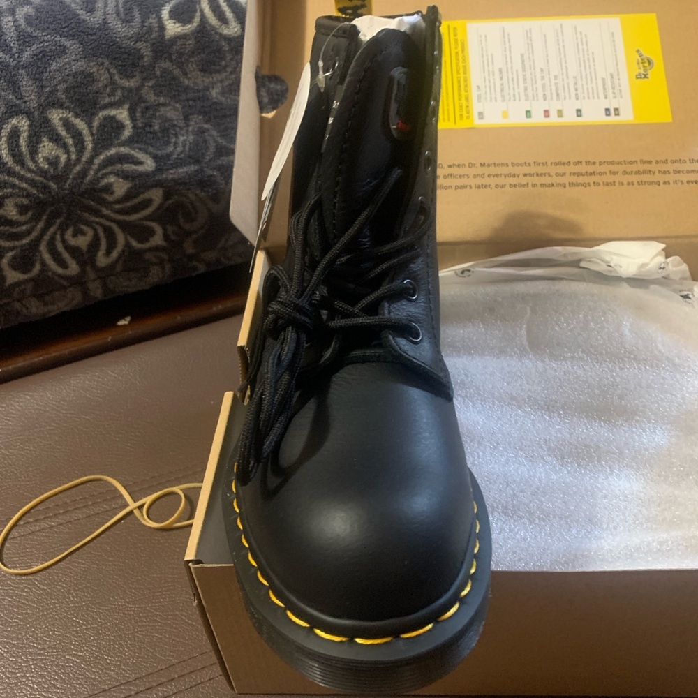 Dr Martens AirWair boots with safety toe